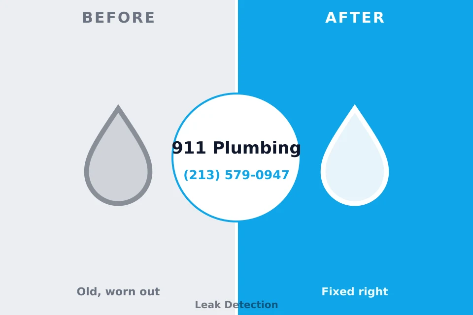 Before and after: plumbing company Valley Mills, TX